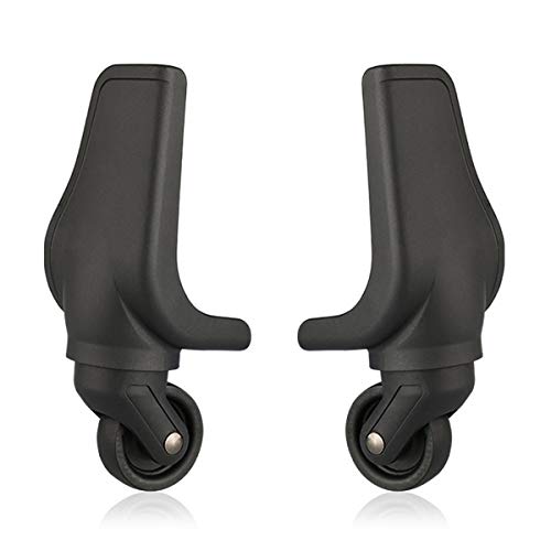 Liaozy888 Replacement Luggage Wheels W014# (Di Long) Replacement Suitcase Wheels for DIY (A Pair Back Wheel/Set)