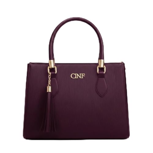 Bolsa Feminina De Ombro Alça De Mão E Transversal De Lado (Bordô)