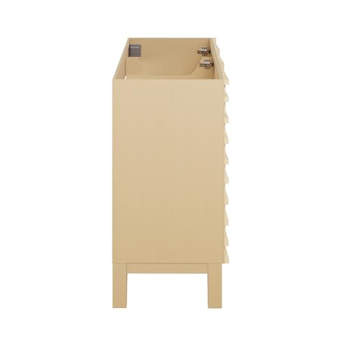 Image of Swiss Madison Cascade 36 inch Bathroom Vanity in Natural Oak - Cabinet