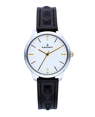 Radiant Montre Femme RA520603 doré avec cadran épuré et boîtier de 34 mm