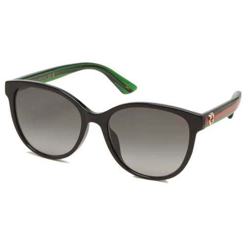 [グッチ] サングラス アジアンフィットモデル グリーン グレー レディース GG0703SKN 002 [並行輸入品]