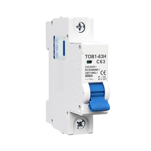 Disyuntor TOB1-63H 1P 10A para la seguridad de la iluminación del hogar 4
