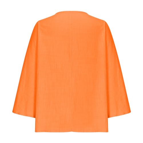 Chunky Lightweight Cotton Linen Cardigan Summer Autumn One Button Loose Cover Up Blouse Tops Fall Kimono Cardigans4