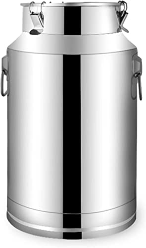 Baril d'huile en inox 14 L avec couvercle pour la cuisine familiale et la ferme