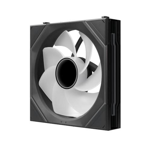 Image of Lian Li UNI Fan SL-INF Flex 120mm Reverse Blade ARGB Fan, Single Pack, Controller Not Included, Black (12RSLIN1F1B)