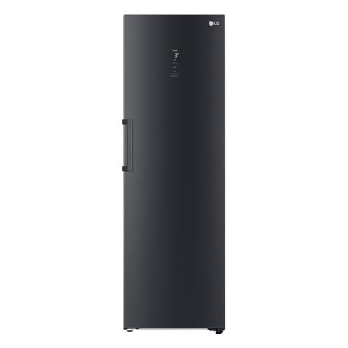 LG Electronics GLM71MCCSX, Classe C, 386 L, Appareil de refroidissement avec écran tactile, salle XXL, DoorCoolingplus, WiFi - noir mat