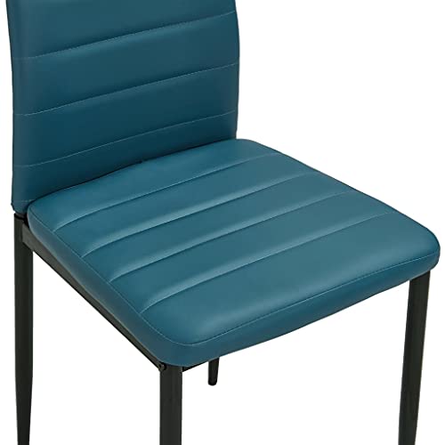 VidaXL 4X Sedie da Pranzo Imbottite Moderne