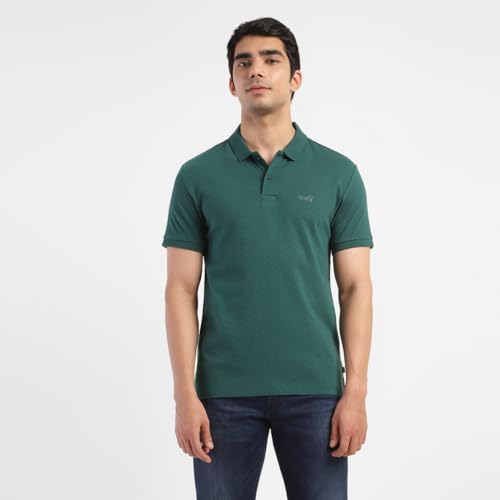 Image of Levi's Men's Regular Fit Self Design T-Shirt