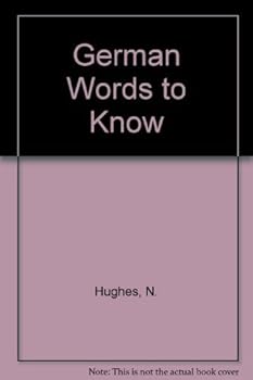 Paperback German Words to Know Book