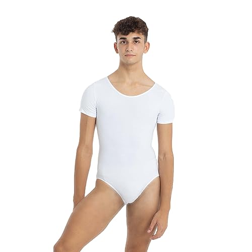 Justaucorps de ballet pour hommes Intermezzo taille XL blanc