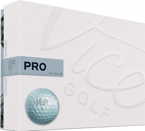 Vice Pro Golf Balls Pro Ice Blue (One Dozen)