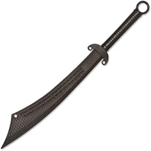 Polypropylene Plastic Martial Sword,Traditional Black Broadsword,Plastic Sword For Role-Playing and Stage Performance