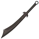 Polypropylene Training Martial Sword Black Practice Broadsword Training Knife for Practic