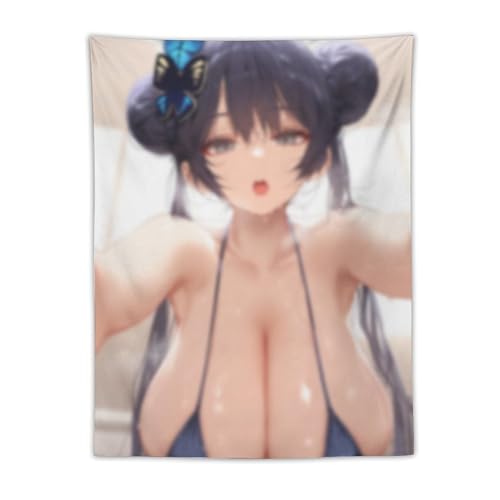 LIEGBMEU Sexy Hot Anime Girl Tapestry 30"x40" Wall Quilt Art Whimsical Tapestry DecorationAD72