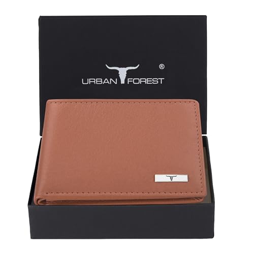 Image of URBAN FOREST Fred Aniline Rust Leather Wallet for Men