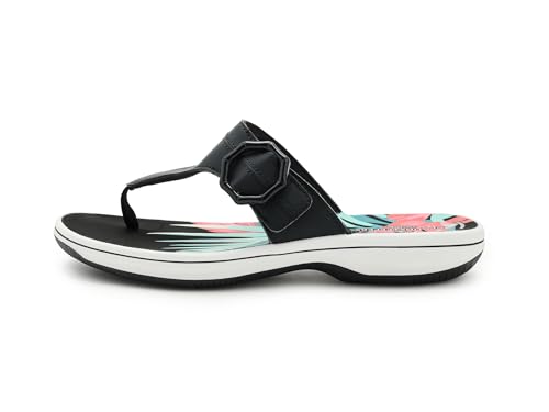 Image of Clarks Women's Breeze Cove Cloudsteppers Flip-Flop