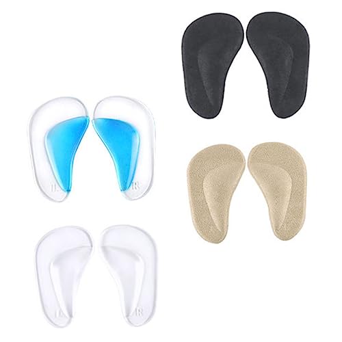 Plantillas de Gel para Soporte de Arco 4 Pares Reusables miniatura 1