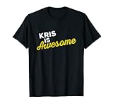 Photo Gallery kris is awesome - maglietta da tifoso del team di supporto maglietta Photo Gallery kris is awesome - maglietta da tifoso del team di supporto maglietta