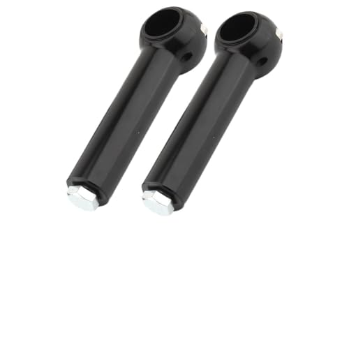 Rehausse guidon pour éliminer le mal de dos en moto cruiser chopper noir 25mm