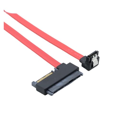 Cable S-AS SFF-8482 a SATA 7Pin con seguro 0.5 m negro miniatura 4