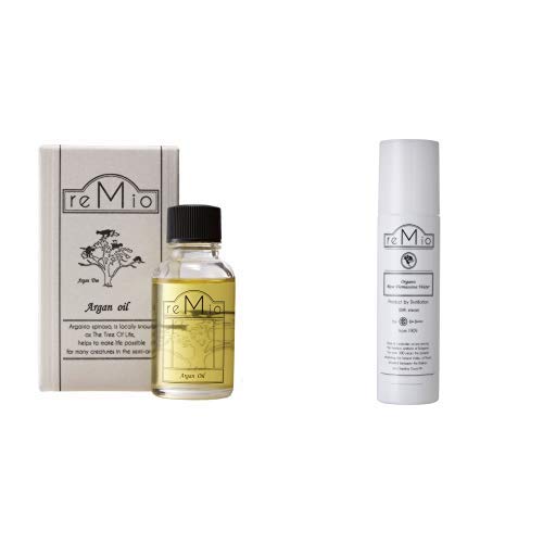 【セット買い】レミオ(REMIO) オーガニックアルガンオイル & オーガニック ダマスクローズ ウォーター