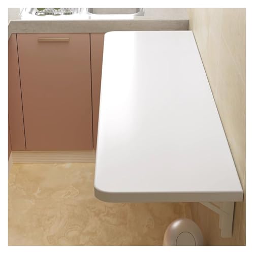 Étagère murale pliable blanche 40x25 pour maison garage cuisine et bar compact