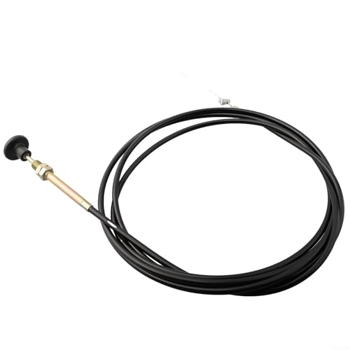 Stop Choke Cable for Commercial Vehicle Engine, Fuel Shut Off Cable with 6mm Wire Thickness, Throttle Control Wire Compatible with Trucks and Cars,(3.5m)
