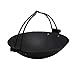 KiBcsLic Camping Pot Hanging Cooking Pot Compact Boiling Water Easy to Clean Stockpot Outdoor Cookware for Travel Hiking Fishing BBQ, 24CM