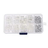 Material: Kunststoff Lixiaonmkop XH2.54 2P 3P 4P 5 Pin 2,54mm Pitch Terminal Kit/Gehäuse/Pin Header JST Anschluss Drahtanschlüsse Adapter XH Kits TJC3
