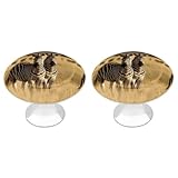 Photo Gallery fzmtlds confezione da 2 pomelli rotondi per cassetti da cucina, motivo zebre nell erba della savana, pomelli per cassettiera, in acciaio inox, maniglie per armadietti Photo Gallery fzmtlds confezione da 2 pomelli rotondi per cassetti da cucina, motivo zebre nell erba della savana, pomelli per cassettiera, in acciaio inox, maniglie per armadietti