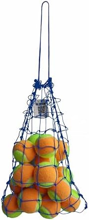 Saco Para até 20 Bolas de Beach Tennis ou Tênis, Porta Bolas Azul