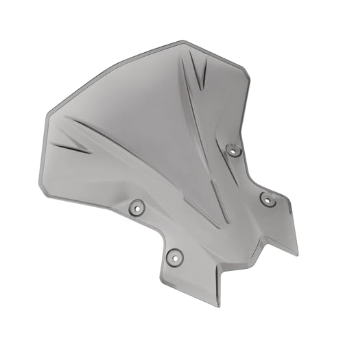 Pare-brise moto double bulle gris pour Kawasaki Z900 et Z650 2020-2024