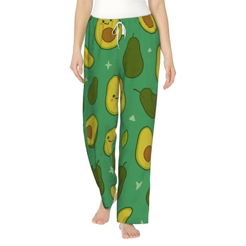 Pantalon de pyjama femme polaire avocat parfait pour le cocooning