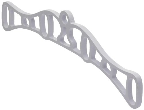 Merriway® BH00828 Traditional Rack End for Overhead Pot Hanger Clothes Airer, 360 mm (14.4 inch) White