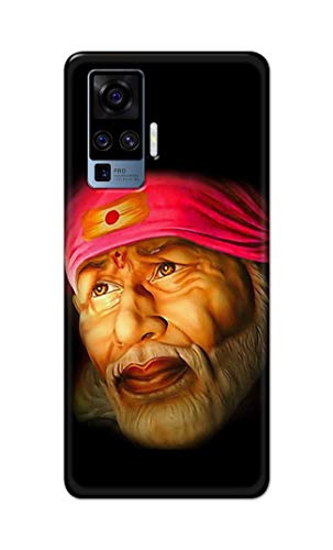 Image of PRINTFIDAA Sai Baba Lord Shiridi Great God Hinduism Religious Hard Back Cover for Vivo X50 Pro (6.56 inch) Back Cover -(P6) KAT1002