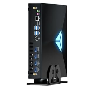 Kinupute Mini PC Gaming, Desktop Computer Core i9-9900KF 8 Cores Upto 5.0GHz, Windows 11 Pro, 64G DDR4| 1T M.2 NVME SSD, GeForce RTX3050 8G, HDMI/DP/Type-C Ports, Four Display, 8K@60Hz, WiFi6E/BT5.3
