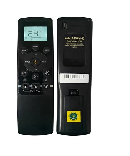 Image of Ehop RG56CMI-B0 Compatible Remote Control for Carrier ac with Backlight AC-235 (Old Remote Must be Exactly Same for it to Work)