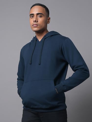 Image of HIGH Star Men's Cotton Hooded Neck Sweatshirt