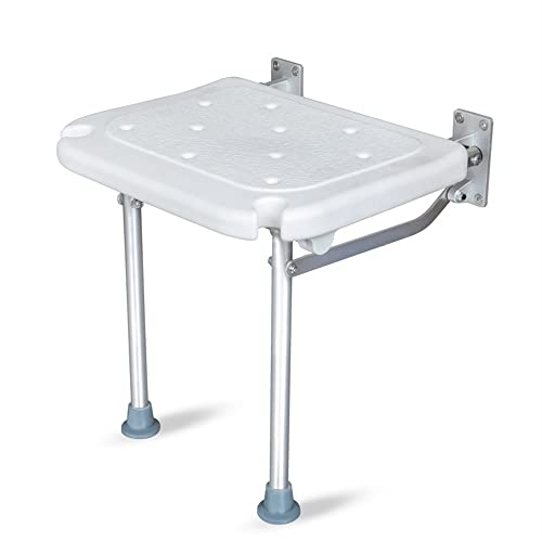 Siège de douche mural rabattable et banc ergonomique sécurisé pour senior - 2