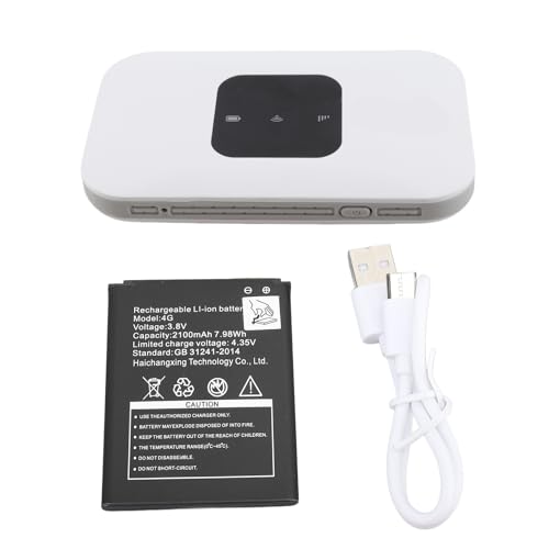 Image of The Mobile Wi Fi Router Admits 10 Micro Sim Card Users Insert 4G LTE WiFi Mobile by 7 8 10, Long Battery Duration 2100 MAh, Wide 4G Routing Compatibility for Telephone Laptop