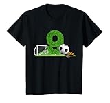 9º cumpleaños niño 9 años futbolista fútbol cumpleaños Camiseta