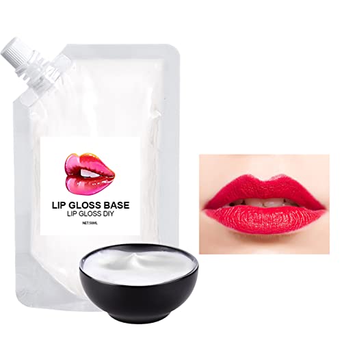 Base de Brillo de Labios Súper Hidratante, Brillo de Labios Hecho a Mano, 50 Ml, Nutritivo y Ligero, Adecuado para Uso Profesional (#2)