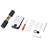 BURG-WÄCHTER Elektronisches Türschloss secuENTRY für Haustüren, Bedienung mit Zahlencode, App oder Funkschlüssel, Inkl. Zylinder, ENTRY Home 5001 PIN, Schwarz/Weiß - 6