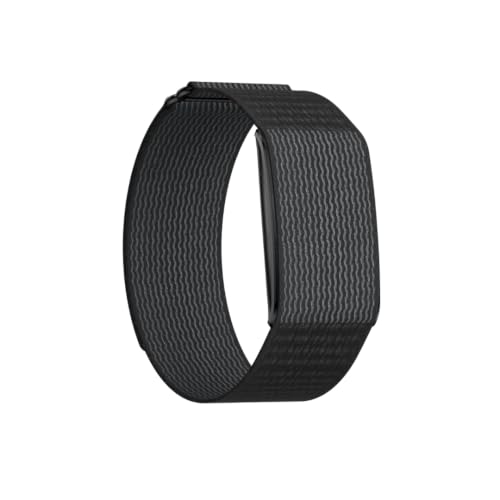 Image of Fit Pro Smart Fitness Band for Men & Women Health Tracker Upto 30 Days Battery | 30+ Sports Modes | 24 /7 Heart Rate, Stress,HRV Monitor | 6 AXIS Sensor | Screenless & Sleek | iOS /Android (Black)