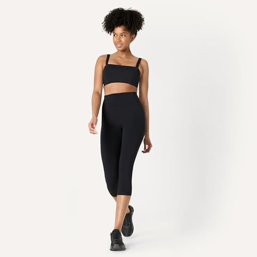 Image of Amazon Essentials Women's Active FormFlex Buttery Soft Light Support Bandeau Sports Bra with Adjustable Straps