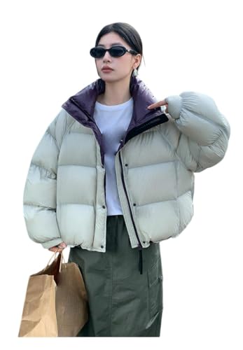 Veste d'hiver courte protégeant du froid et du vent hivernal - 6