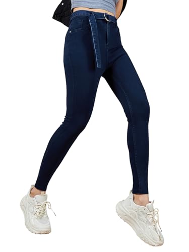 Image of Dolce Crudo Distressed High Rise Skinny Jeans for Women