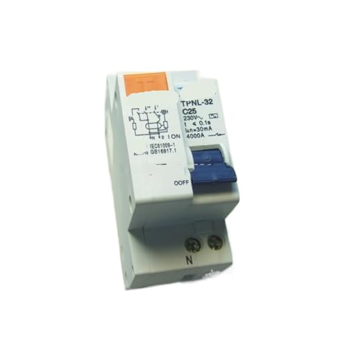 Disjoncteur 1P+N 25A 230V éviter les pannes de courant et fuites électriques