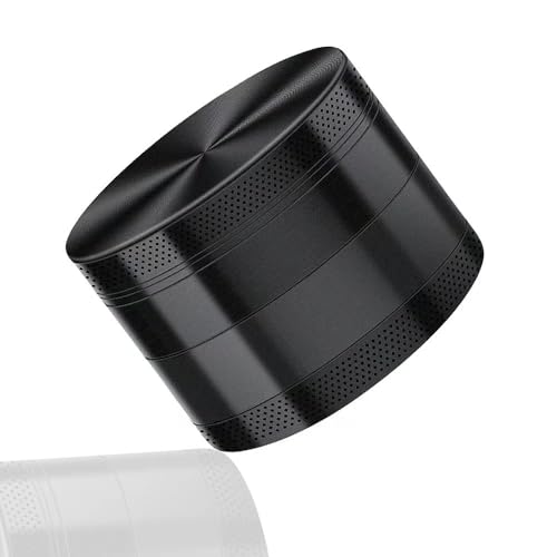 Grinder 2” Grinder Spice Grinder Kitchen Tools (Black2)