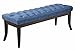 Produktbild myangels Sitzbank Ramses Stoff antik-dunkel 120 cm, Farbe:blau